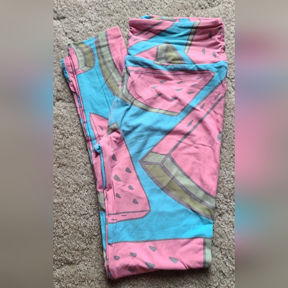 Lularoe Watermelon Leggings